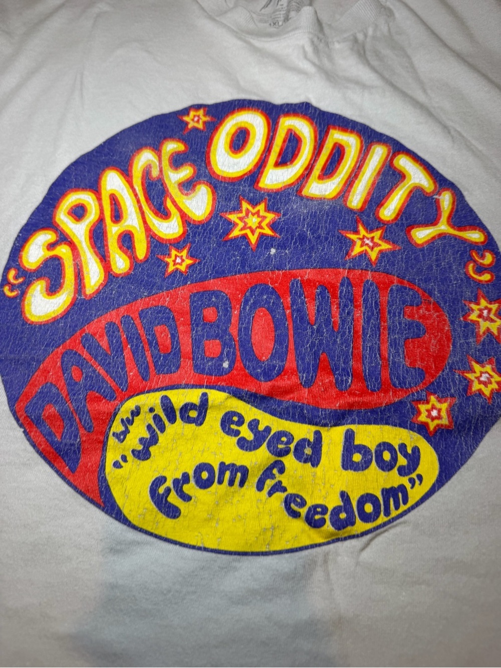 Urban Outfitters Bowie Space Oddity David Bowie T Shirt Women’s 1XL - Picture 5 of 6